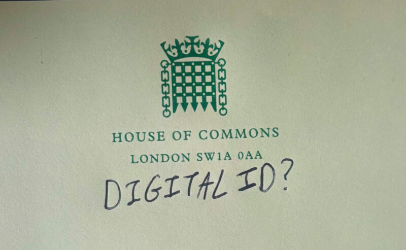 My thoughts on the introduction of Digital ID.